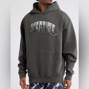 OVERTIME CHROMETEAM grey HOODIE kids UNISEX NEW WITH TAGS size XL